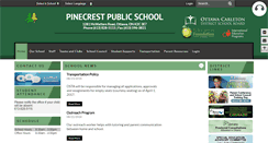 Desktop Screenshot of pinecrestps.ocdsb.ca