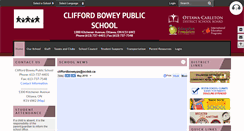 Desktop Screenshot of cliffordboweyps.ocdsb.ca