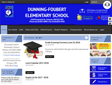 Tablet Screenshot of dunningfoubertes.ocdsb.ca