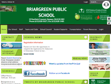 Tablet Screenshot of briargreenps.ocdsb.ca