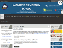 Tablet Screenshot of katimavikes.ocdsb.ca