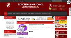 Desktop Screenshot of gloucesterhs.ocdsb.ca