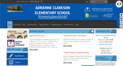 Desktop Screenshot of adrienneclarksones.ocdsb.ca