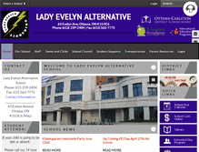 Tablet Screenshot of ladyevelynalt.ocdsb.ca