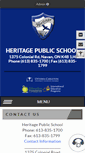 Mobile Screenshot of heritageps.ocdsb.ca